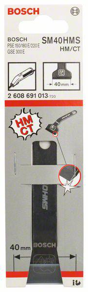 Bosch Accessories Schabermesser SM 40 HMS mit Messerschutz, 40mm 2608691013