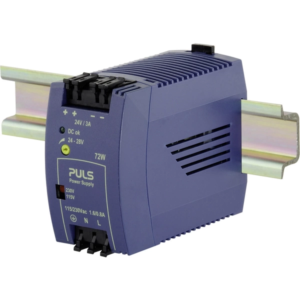 PULS ML70.100 Hutschienen-Netzteil (DIN-Rail) 24 V/DC 3A 72W Anzahl Ausgänge:1 x Inhalt 1St. PULS ML70.100 Hutschienen-Netzteil (DIN-Rail) 24 V/DC 3A 72W Anzahl Ausgänge:1 x Inhalt 1St.