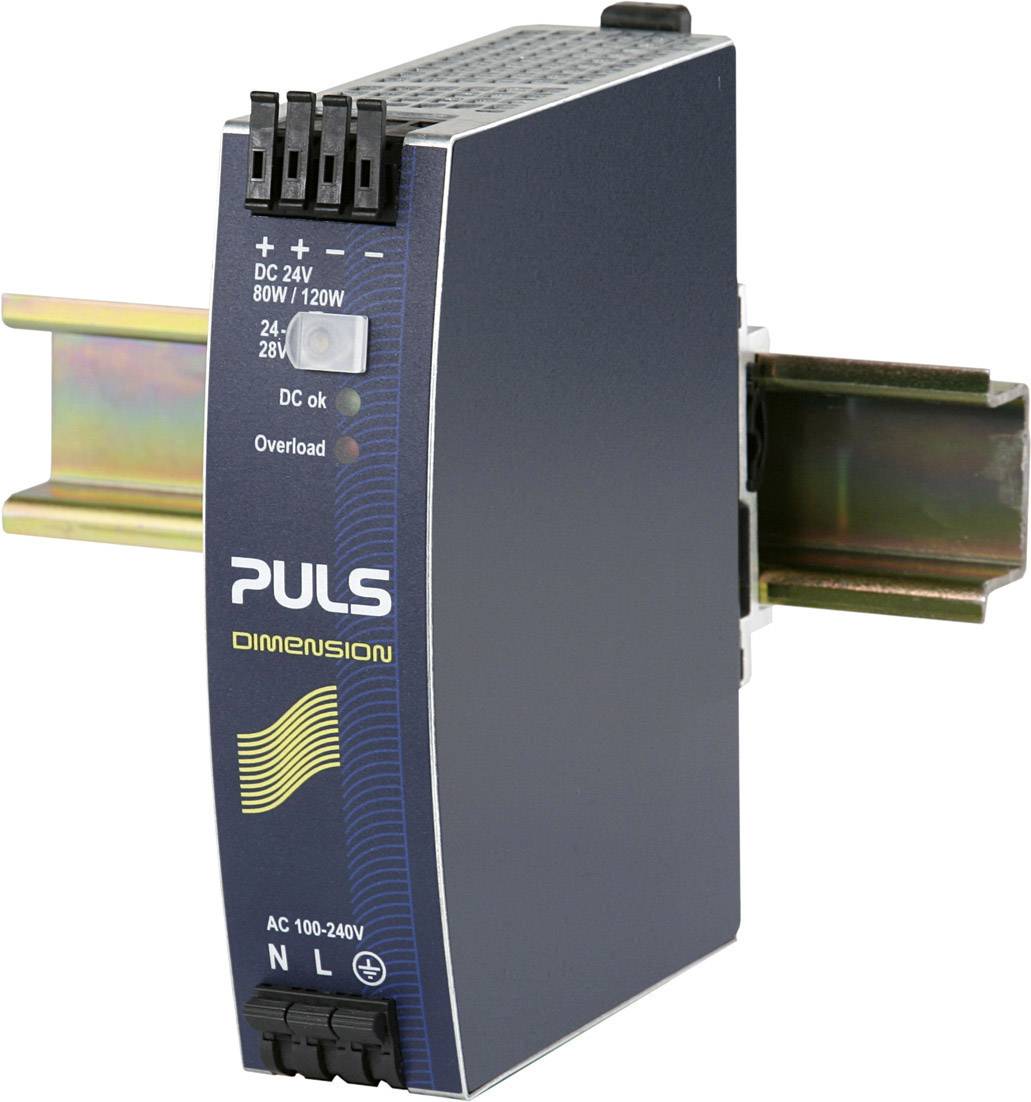 PULS QS3.241 Hutschienen-Netzteil (DIN-Rail) 24 V/DC 3.4A 80W Anzahl Ausgänge:1 x Inhalt 1St.