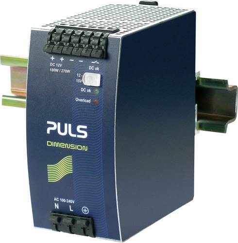PULS DIMENSION QS10.121 Hutschienen-Netzteil (DIN-Rail) 12 V/DC 15A 180W 1 x