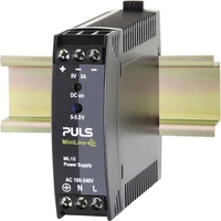 PULS ML15.051 Hutschienen-Netzteil (DIN-Rail) 5 V/DC 3A 15W Anzahl Ausgänge:1 x Inhalt 1St. PULS ML15.051 Hutschienen-Netzteil (DIN-Rail) 5 V/DC 3A 15W Anzahl Ausgänge:1 x Inhalt 1St.