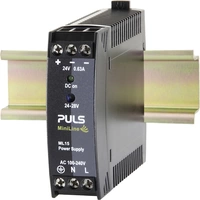 PULS ML15.241 Hutschienen-Netzteil (DIN-Rail) 24 V/DC 0.63A 15W Anzahl Ausgänge:1 x Inhalt 1St. PULS ML15.241 Hutschienen-Netzteil (DIN-Rail) 24 V/DC 0.63A 15W Anzahl Ausgänge:1 x Inhalt 1St.