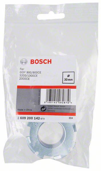 Kopierhülse für Bosch-Oberfräsen, mit Schnellverschluss, 30 mm Bosch Accessories 2609200142 Durchmesser 30 mm