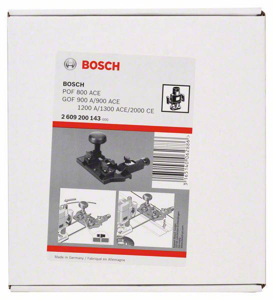 Bosch Accessories Fräszirkel und Führungsschienenadapter für Bosch-Oberfräsen, Variante 1 2609200143
