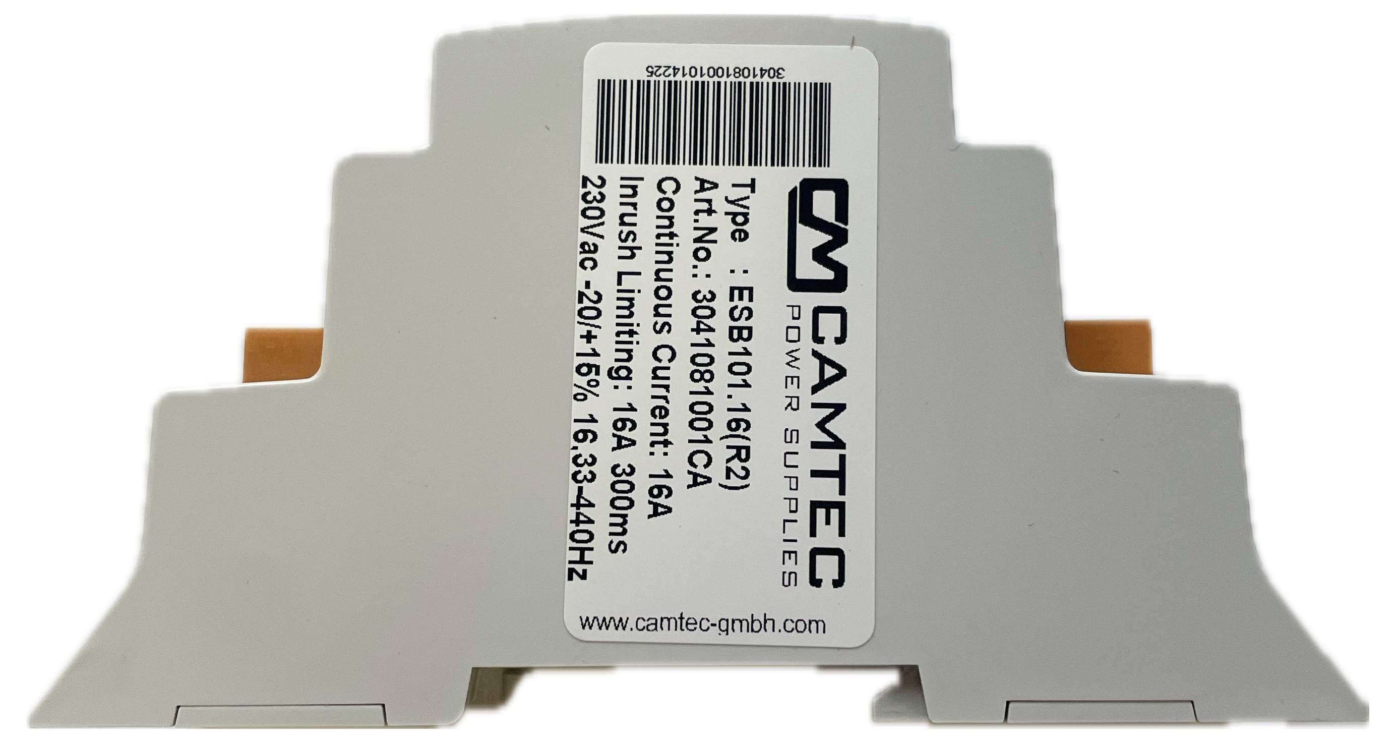 Camtec 3041081001 Einschaltstrombegrenzer 16 ⅓ - 440Hz ESB101.16