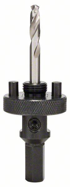 Aufnahmeschäfte für Lochkreissägen 2609390034 Ausführung 5/8`` UNF-Gewinde Schaft 6-kant (11 mm) Zentrierbohrer HSS-G (6