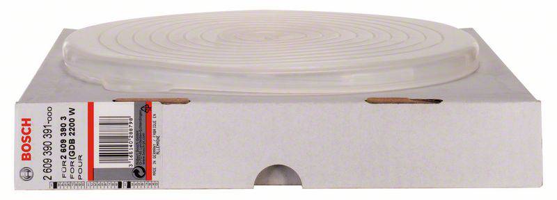 Bosch Accessories Dichtungsdeckel für Wasserfangring, 235 mm, für 2 609 390 389, 2 608 550 620 2609390391 Durchmesser 235mm