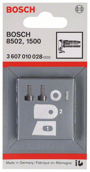 Bosch Accessories Messer-Set für Blech- und Universalscheren, 5-teilig, GSC 1,6 3607010028