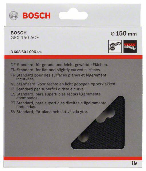Bosch Accessories 3608601006 Schleifteller mittel, 150 mm, für GEX 150 ACE Durchmesser 150 mm
