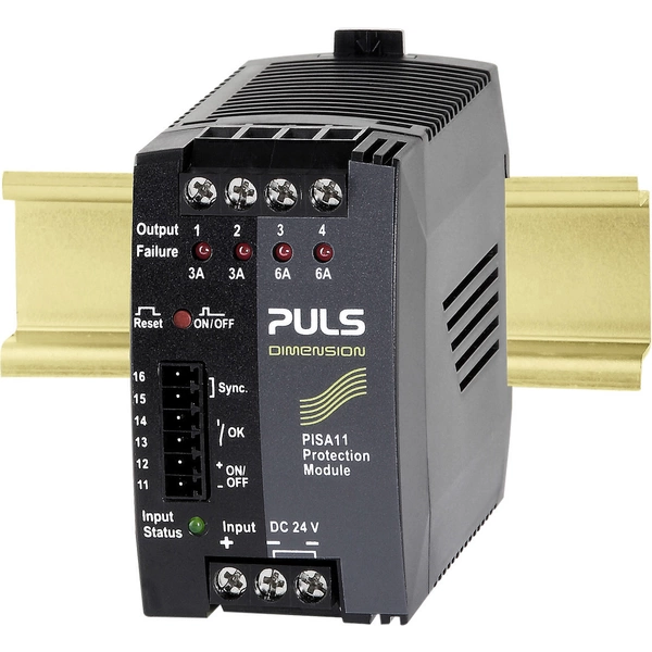 PULS PISA11.203206 Sicherungsmodul 24 V/DC 6A Anzahl Ausgänge:4 x Inhalt 1St. PULS PISA11.203206 Sicherungsmodul 24 V/DC 6A Anzahl Ausgänge:4 x Inhalt 1St.