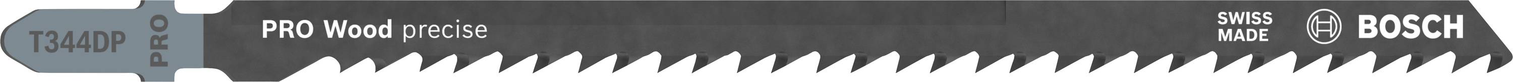 Sägeblatt für Holz von Bosch, Produktname 'PRO Wood 2xLife' mit 24 Zähnen, graues Design, geeignet für präzises Sägen in Holzmaterialien.