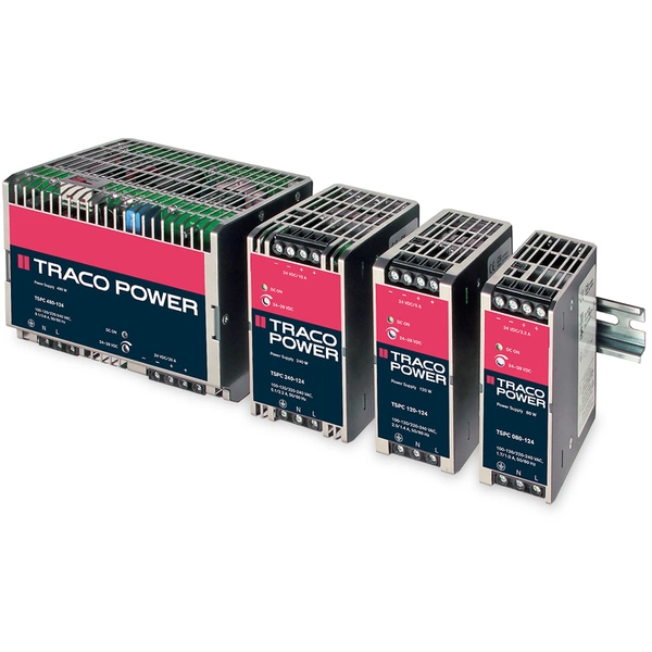 TracoPower TSPC 080-124 Hutschienen-Netzteil (DIN-Rail) 24 V/DC 3.3 A 80 W Anzahl Ausgänge:1 x Inha TracoPower TSPC 080-124 Hutschienen-Netzteil (DIN-Rail) 24 V/DC 3.3 A 80 W Anzahl Ausgänge:1 x Inha