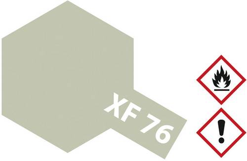 Tamiya Acrylfarbe Grau, Grün (matt) XF-76 Glasbehälter 10 ml