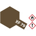 Tamiya Acrylfarbe Linoleum Deck Braun (matt) XF-79 Glasbehälter 10 ml