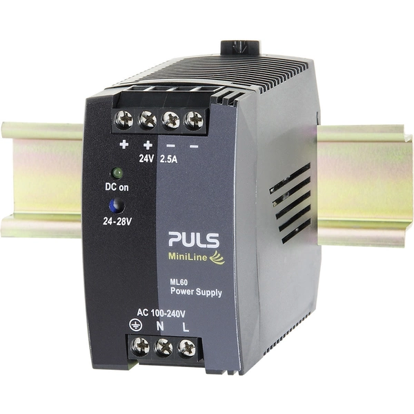 PULS ML60.242 Hutschienen-Netzteil (DIN-Rail) 24 V/DC 2.5A 60W Anzahl Ausgänge:1 x Inhalt 1St. PULS ML60.242 Hutschienen-Netzteil (DIN-Rail) 24 V/DC 2.5A 60W Anzahl Ausgänge:1 x Inhalt 1St.
