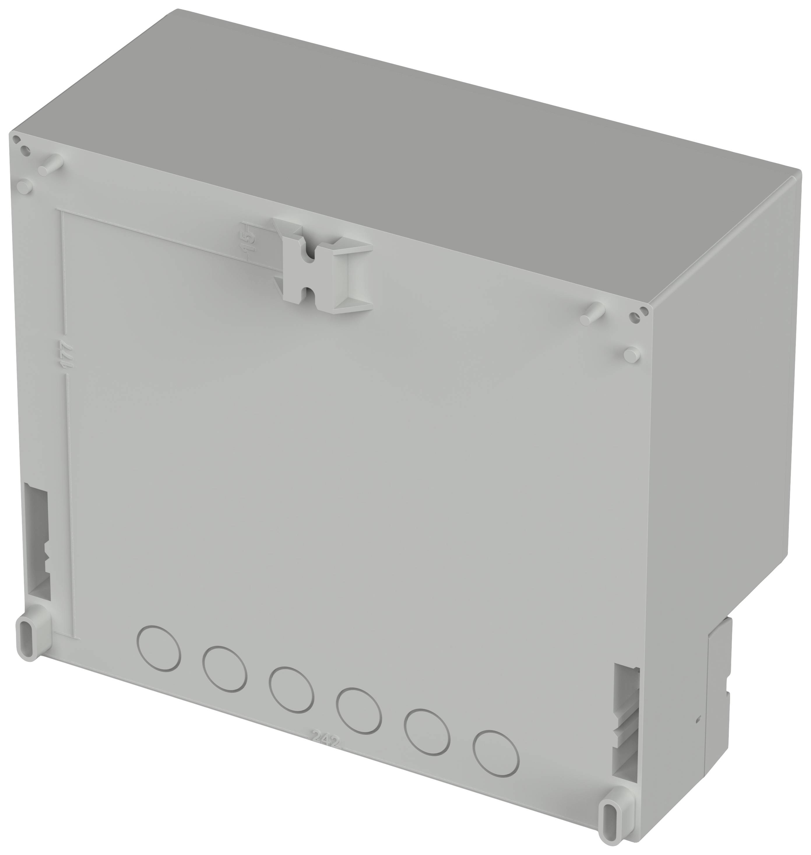 Bopla REGLOCARD RCP 250 F Wand-Gehäuse 257 x 217 x 112 ABS Hellgrau 1St.