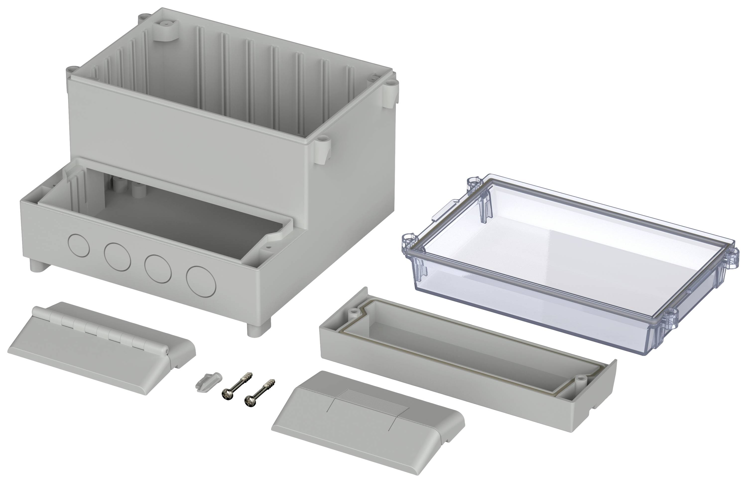 Bopla REGLOCARD RCP 1700 Wand-Gehäuse 166 x 161 x 121 ABS, Polycarbonat Hellgrau 1St.