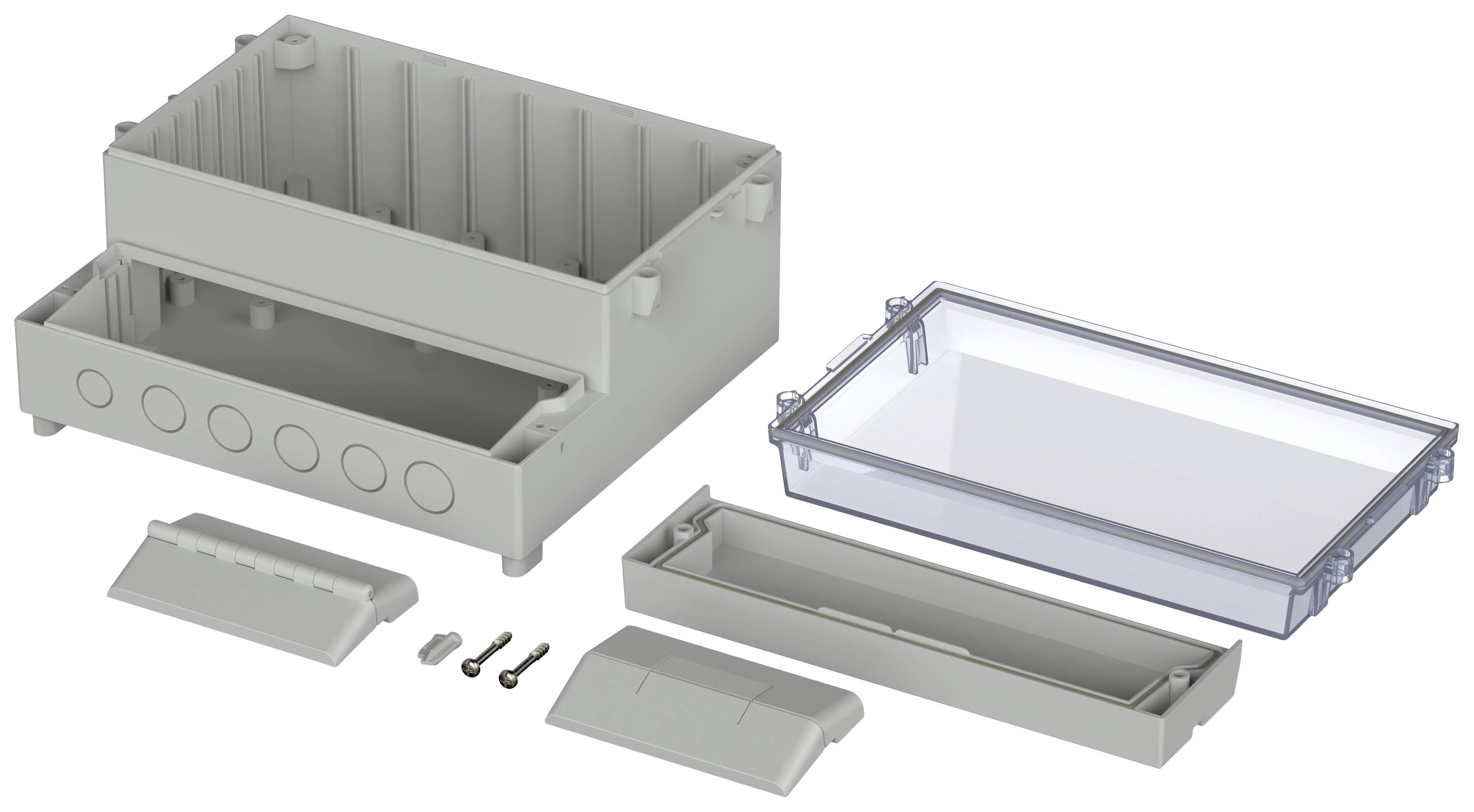 Bopla REGLOCARD RCP 2000 Wand-Gehäuse 213 x 185 x 104.5 ABS, Polycarbonat Hellgrau 1St.