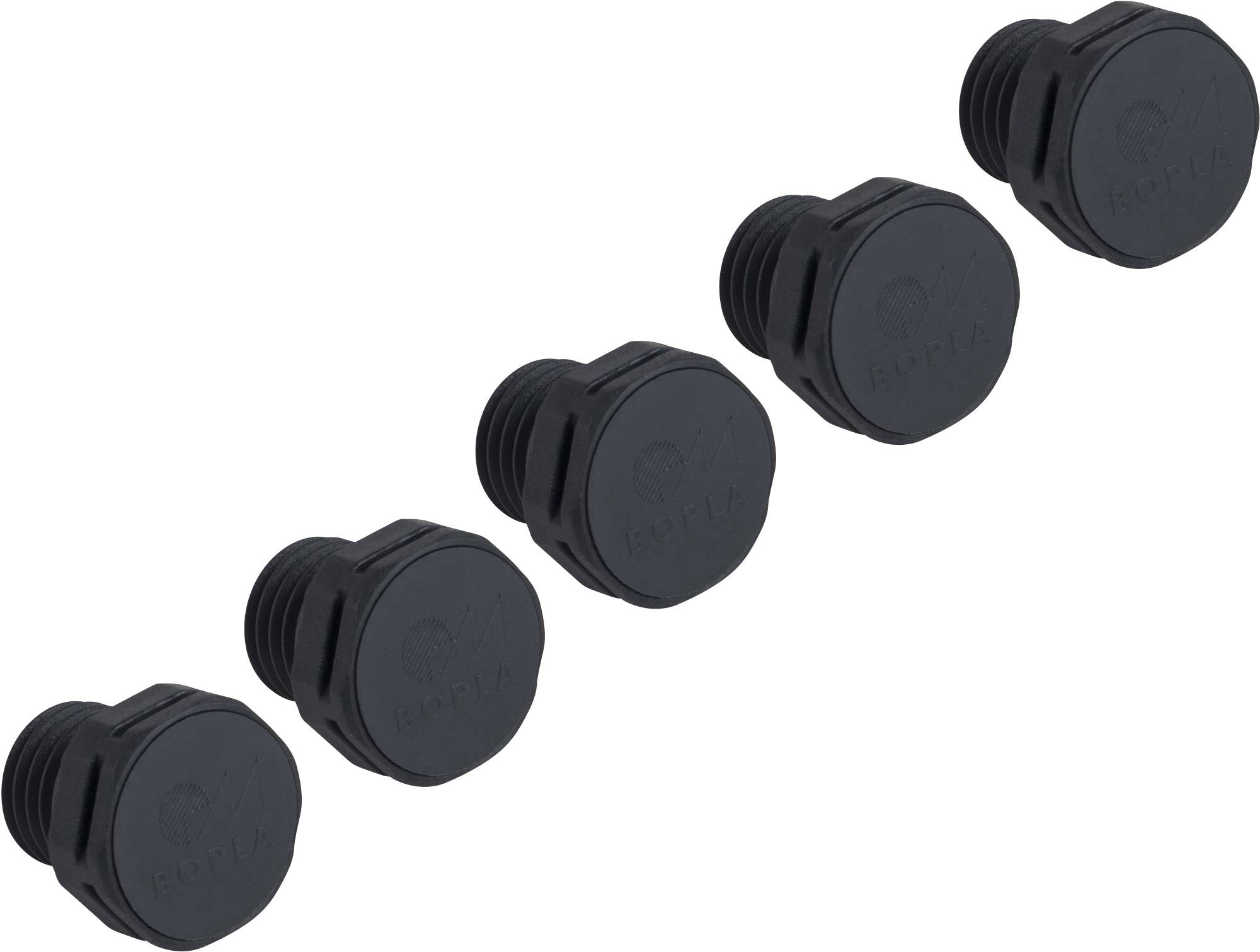 Bopla 52042000 DAE M12 Druckausgleichselement Schwarz 5St.