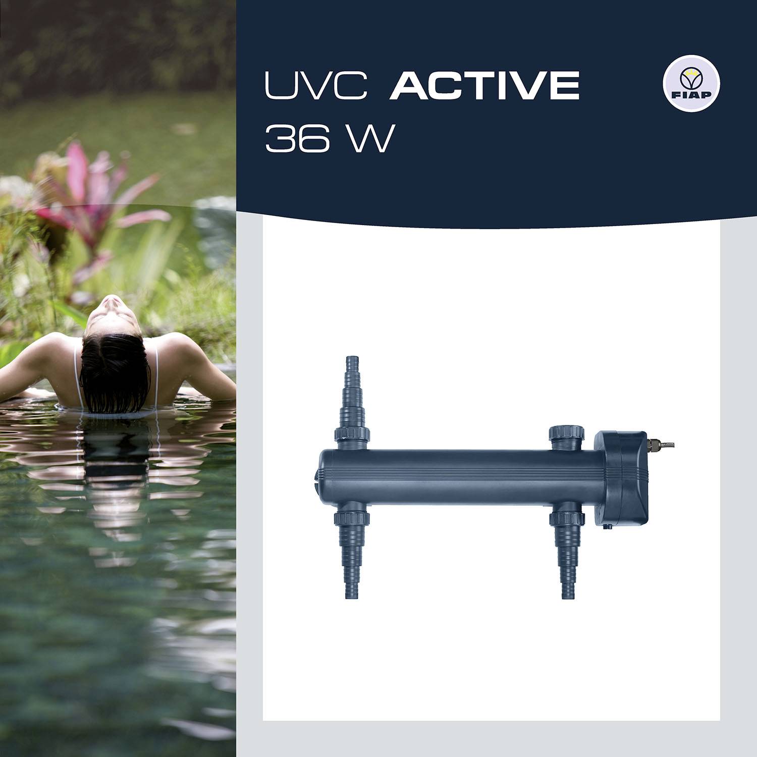 FIAP 2783 UVC Active 36W UVC-Gerät mit UVC-Klärgerät