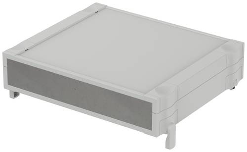 Bopla BOTEGO BO 62609 Tisch-Gehäuse (L x B x H) 256.9 x 307.35 x 65.2mm ABS Lichtgrau (RAL 7035) 1S