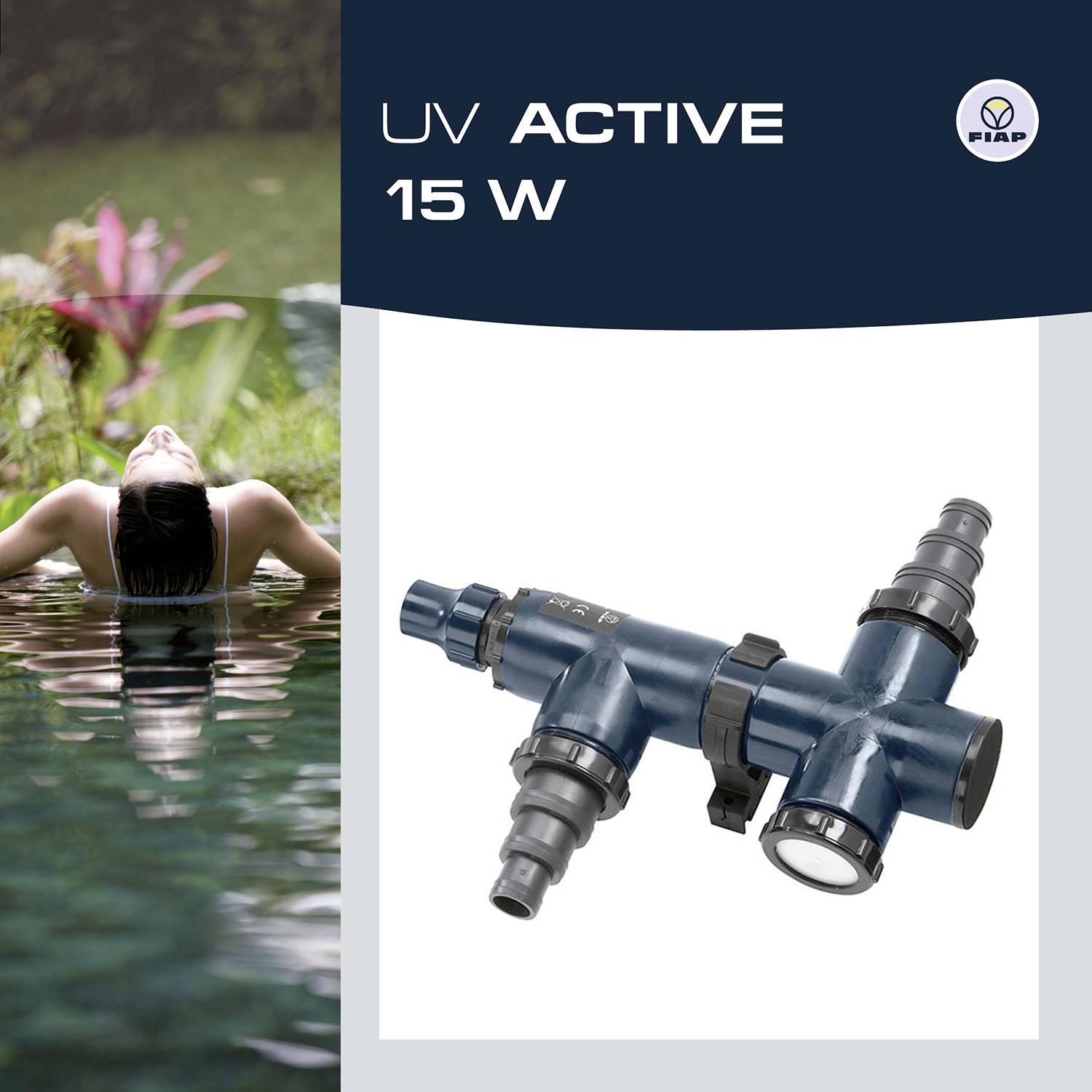 FIAP 2770 UV Active 15W UVC-Gerät mit UVC-Klärgerät