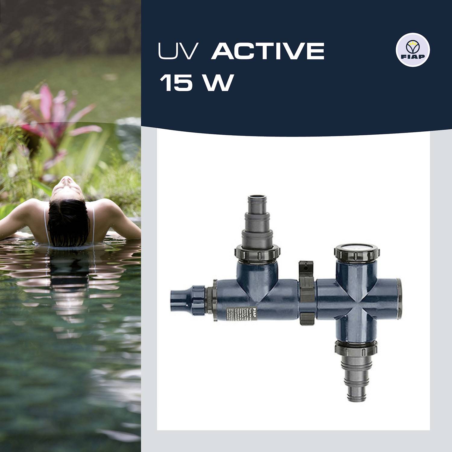 FIAP 2770 UV Active 15W UVC-Gerät mit UVC-Klärgerät