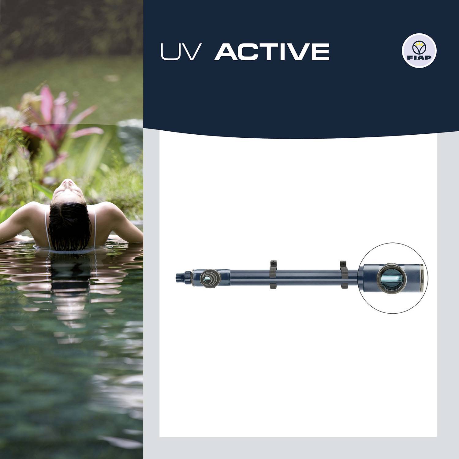 FIAP 2771 UV Active 35W UVC-Gerät mit UVC-Klärgerät
