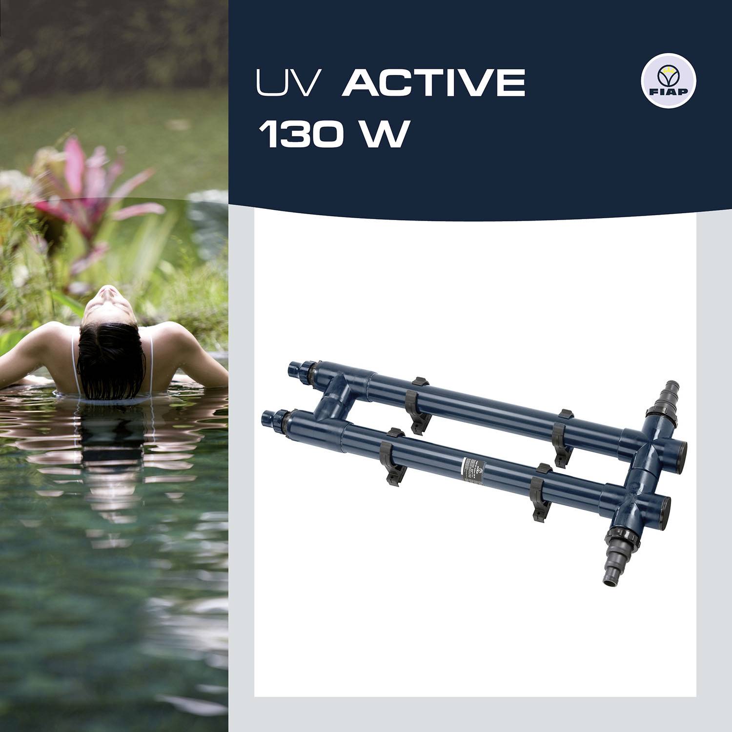 FIAP 2773 UV Active 130W UVC-Gerät mit UVC-Klärgerät