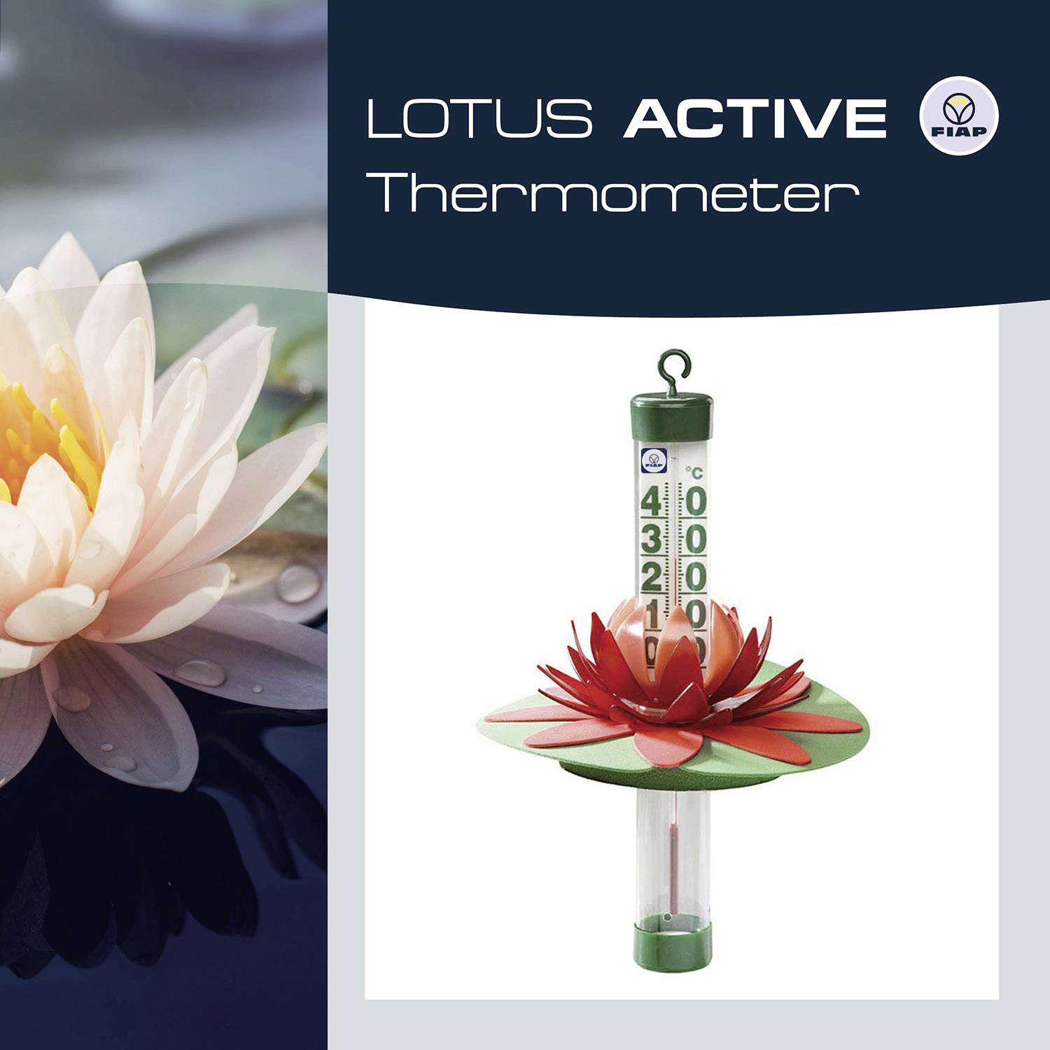 FIAP 2990 Lotus Active Teichthermometer