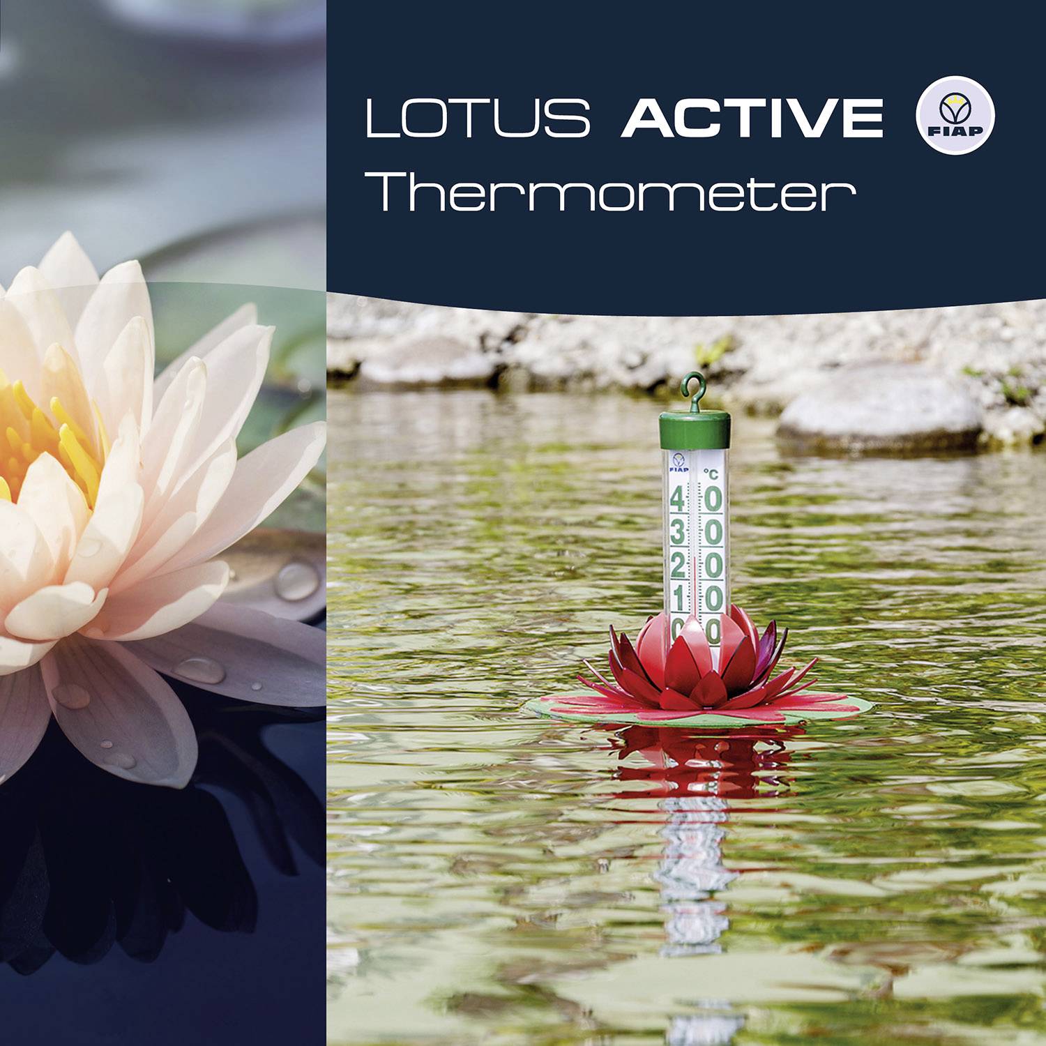 FIAP 2990 Lotus Active Teichthermometer
