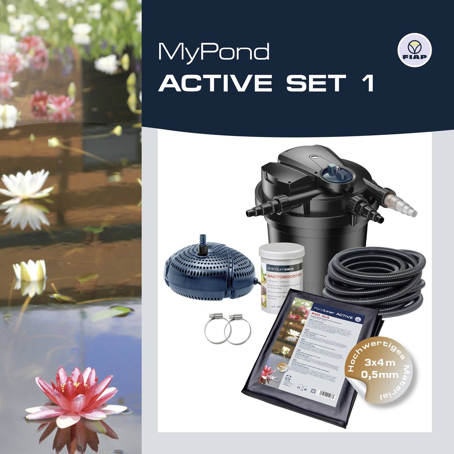 FIAP 2556 Teichfolie (B x H) 1040mm x 350mm 1St.