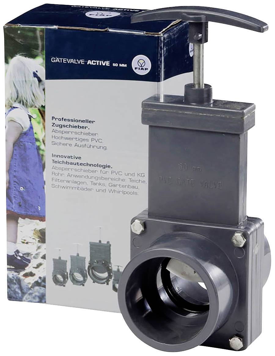 FIAP 2423 GateValve Active 50mm Absperrschieber (Ø x H) 50mm x 180mm 1St.