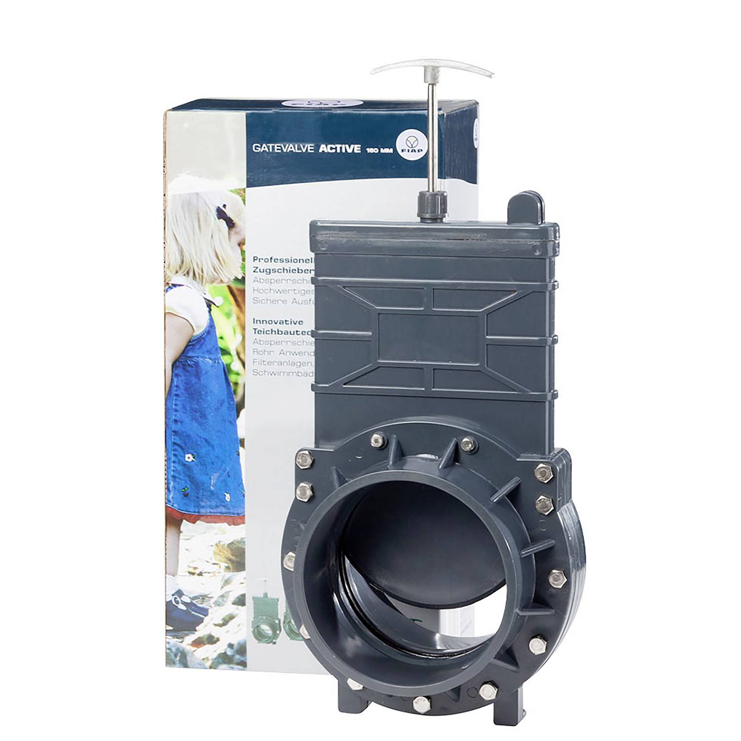 FIAP 2428 GateValve Active 160mm Absperrschieber (Ø x H) 160mm x 490mm 1St.