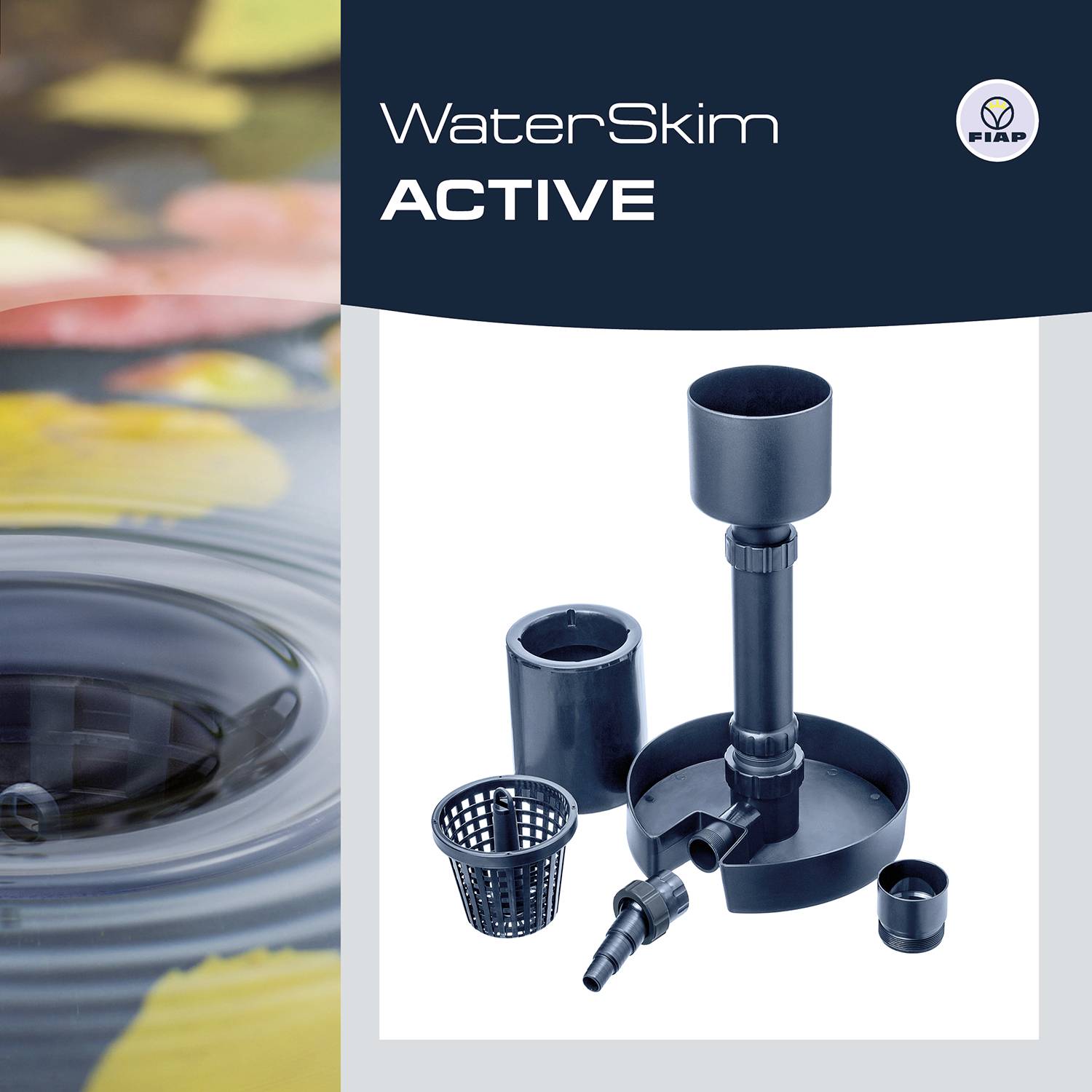 FIAP 2390 WaterSkim Active Oberflächenskimmer (Ø x H) 350mm x 865mm 1St.