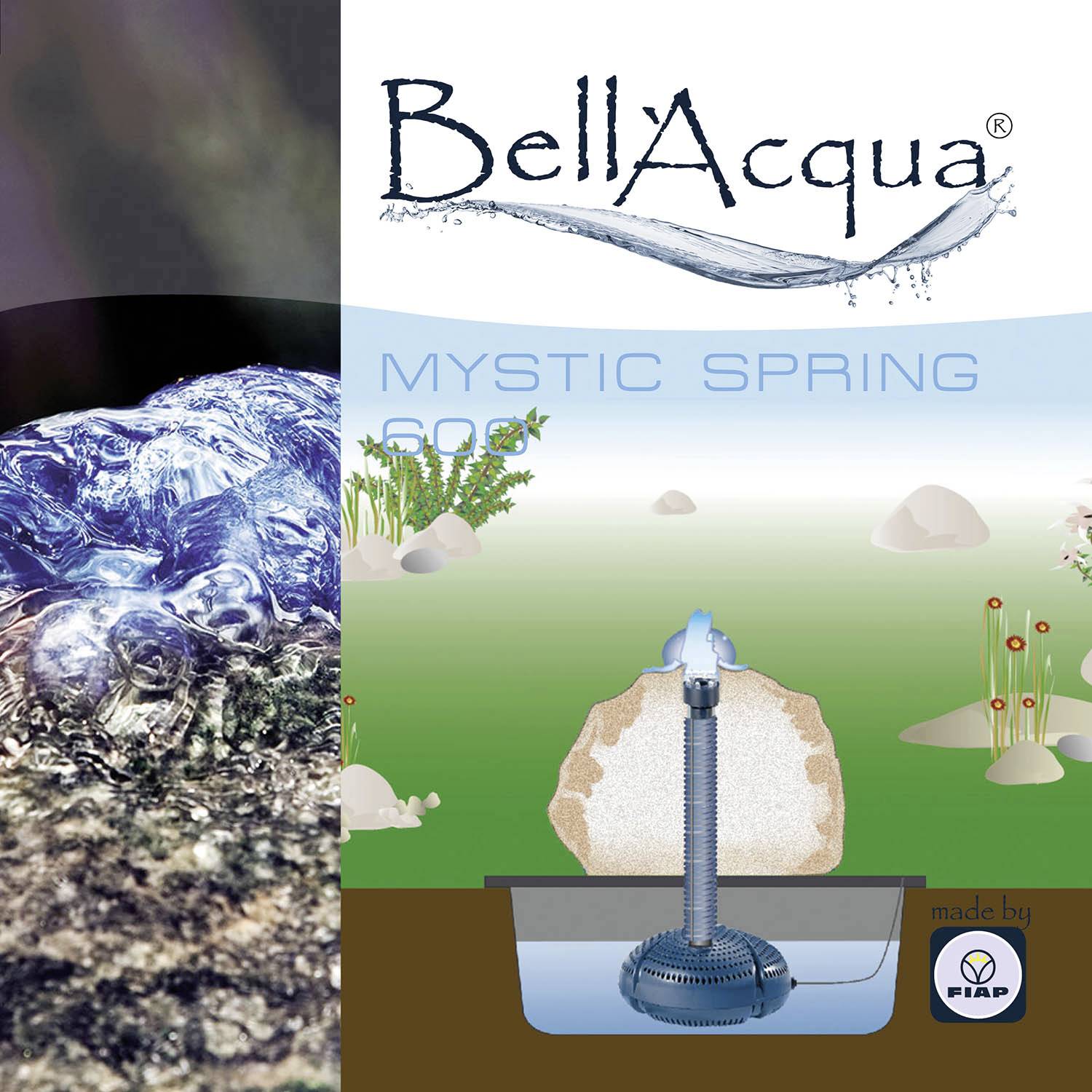 FIAP 3005 Quellsteineinsatz LED Silber