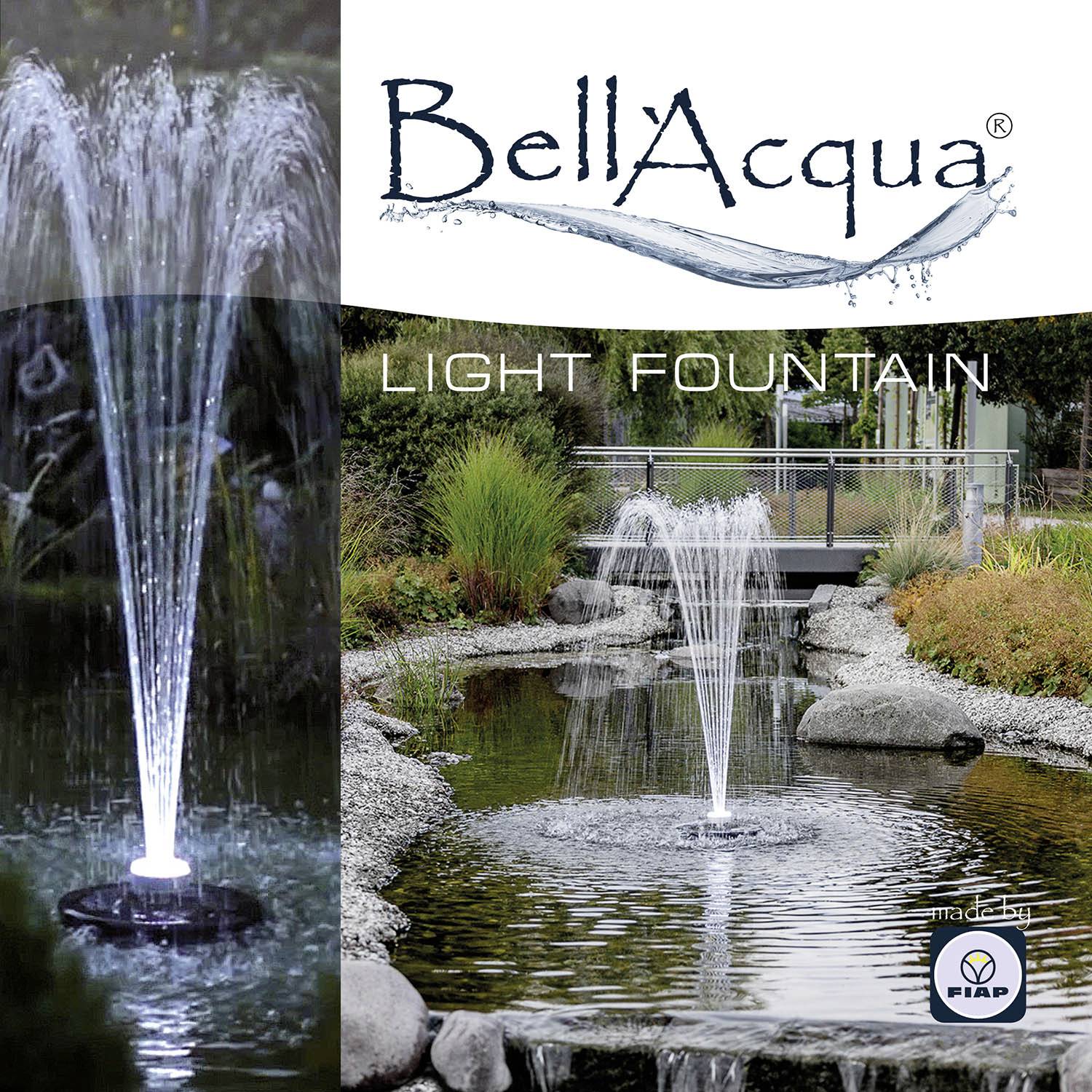 FIAP 3020 Fountain Active Schwimmendes Wasserspiel mit Beleuchtung 2500 l/h