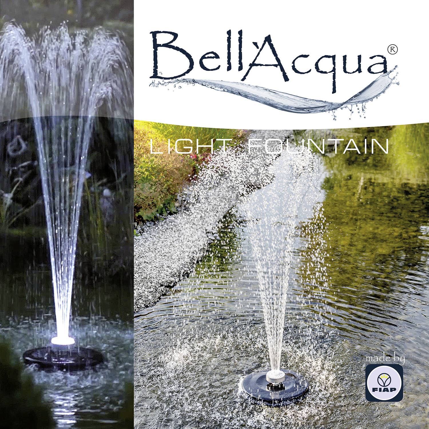 FIAP 3020 Fountain Active Schwimmendes Wasserspiel mit Beleuchtung 2500 l/h