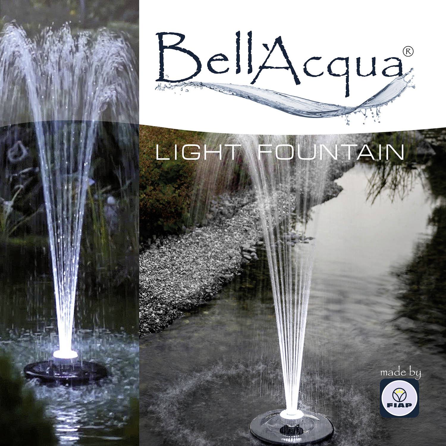 FIAP 3020 Fountain Active Schwimmendes Wasserspiel mit Beleuchtung 2500 l/h