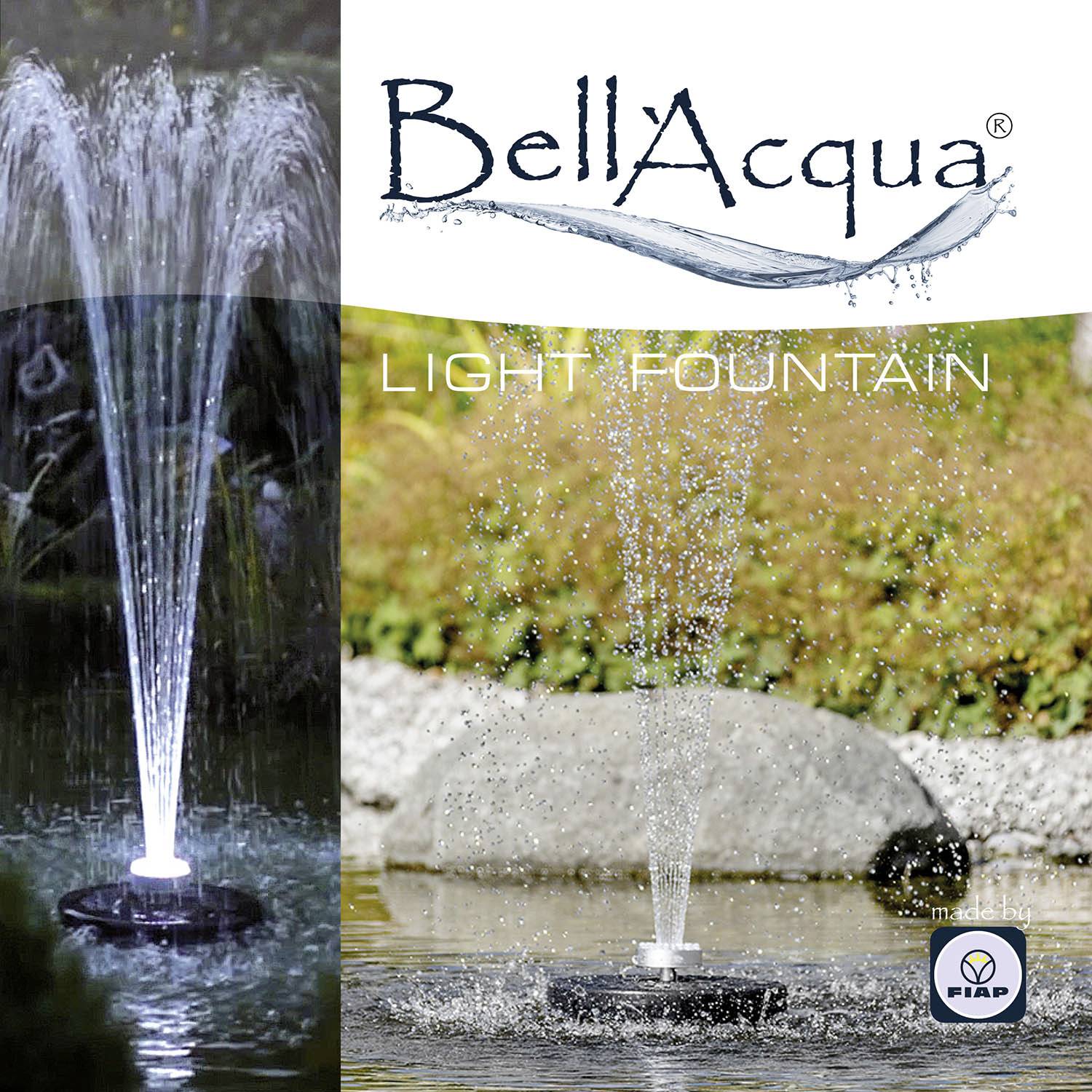 FIAP 3020 Fountain Active Schwimmendes Wasserspiel mit Beleuchtung 2500 l/h