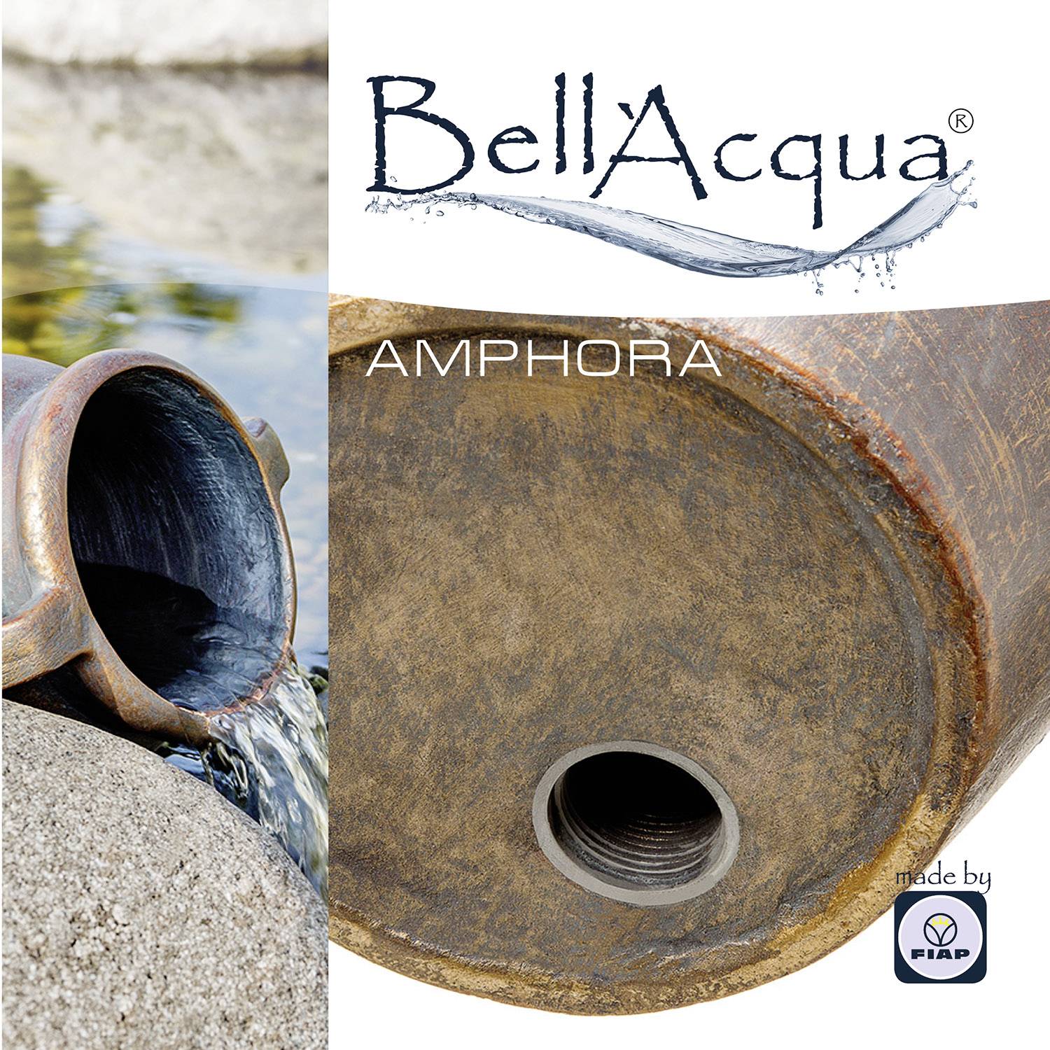 FIAP 3030 Deco Active Pottery Wasserspeier Krug Ton