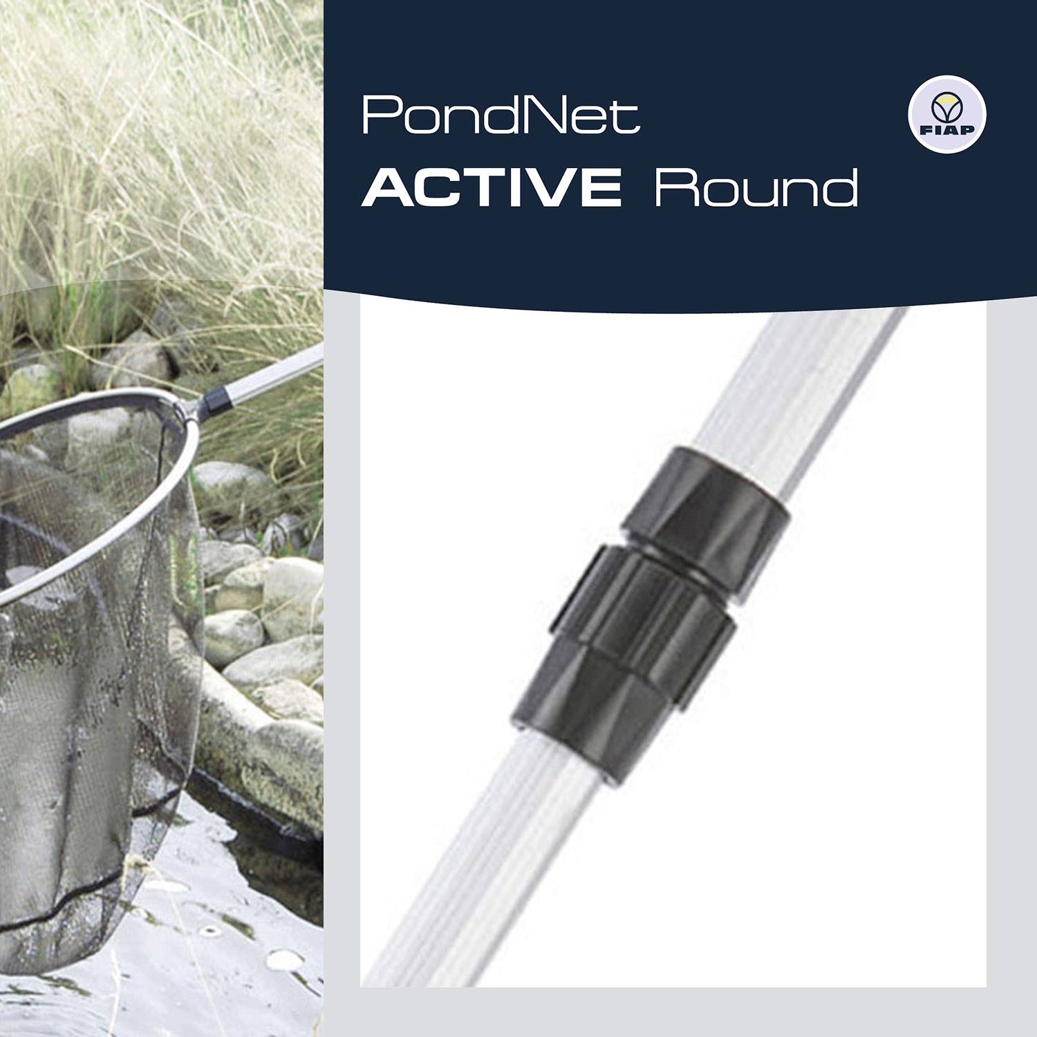 FIAP 2350 Teichkescher Maschenweite: 2 mm (Ø x L) 360 mm x 1600 mm