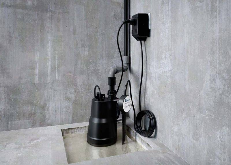 Zehnder Pumpen 13187 Flachsaugende Tauchpumpe 5500 l/h 7 m