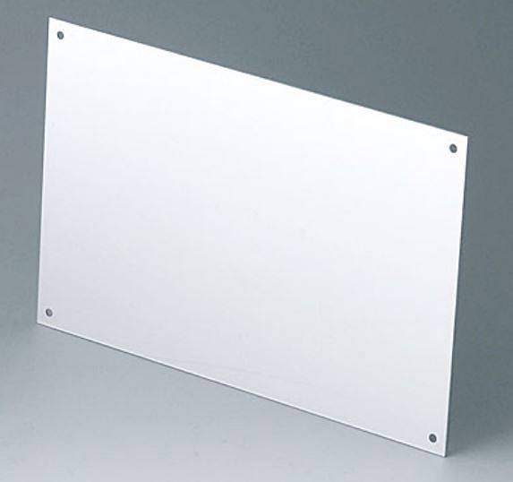 OKW AS054468 Pult-Gehäuse (B x H x T) 228 x 76 x 216mm ABS, Aluminium Aluminium (eloxiert) 1St.