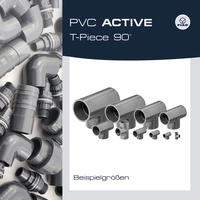 FIAP 2449 PVC-T-Stück (Ø x H) 25mm x 50mm 1St. FIAP 2449 PVC-T-Stück (Ø x H) 25mm x 50mm 1St.