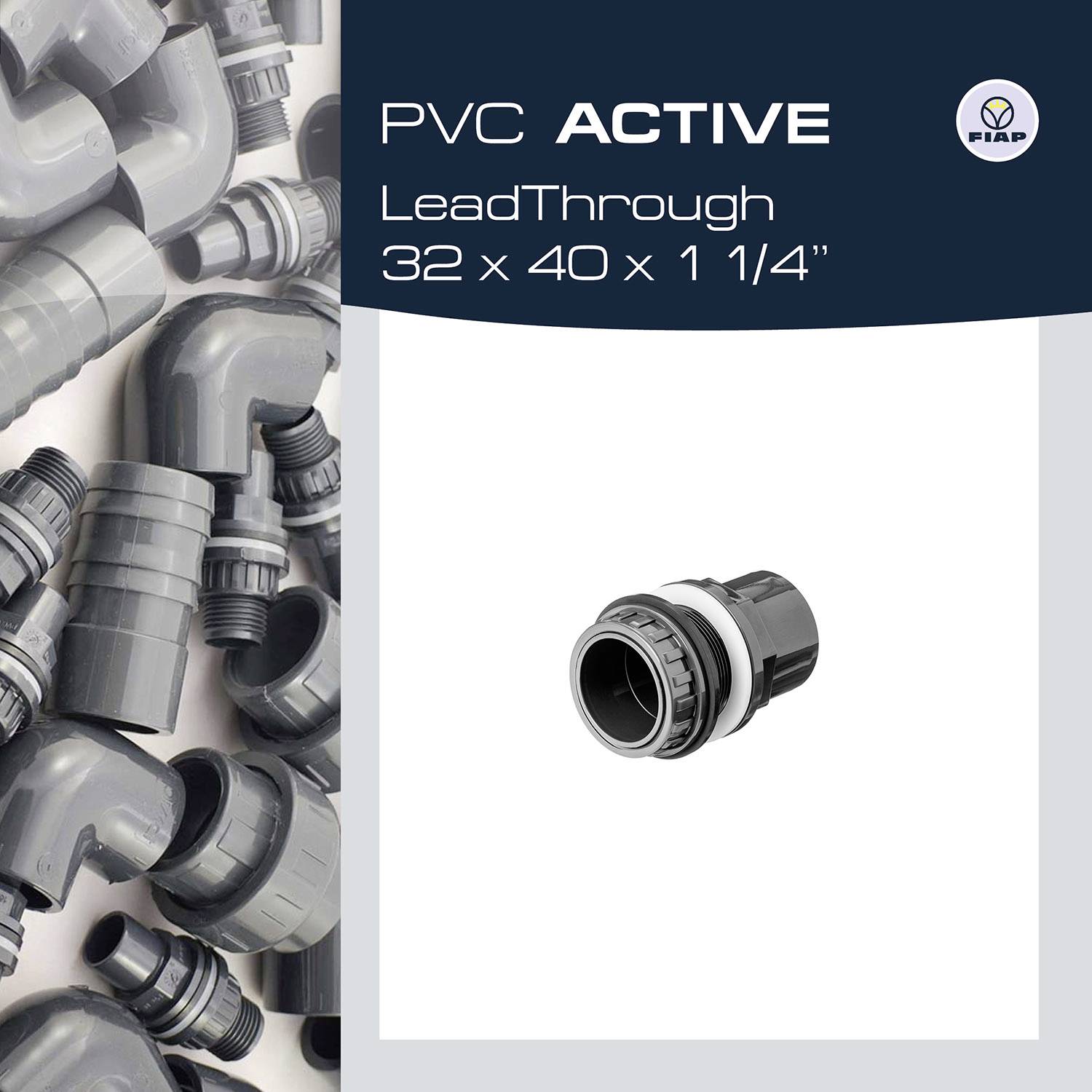 'PVC ACTIVE LeadThrough 32 x 40 x 1 1/4