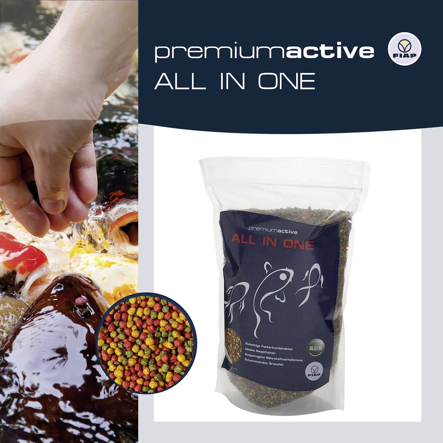 FIAP 3981 premiumactive ALL IN ONE Fischfutter 3000ml