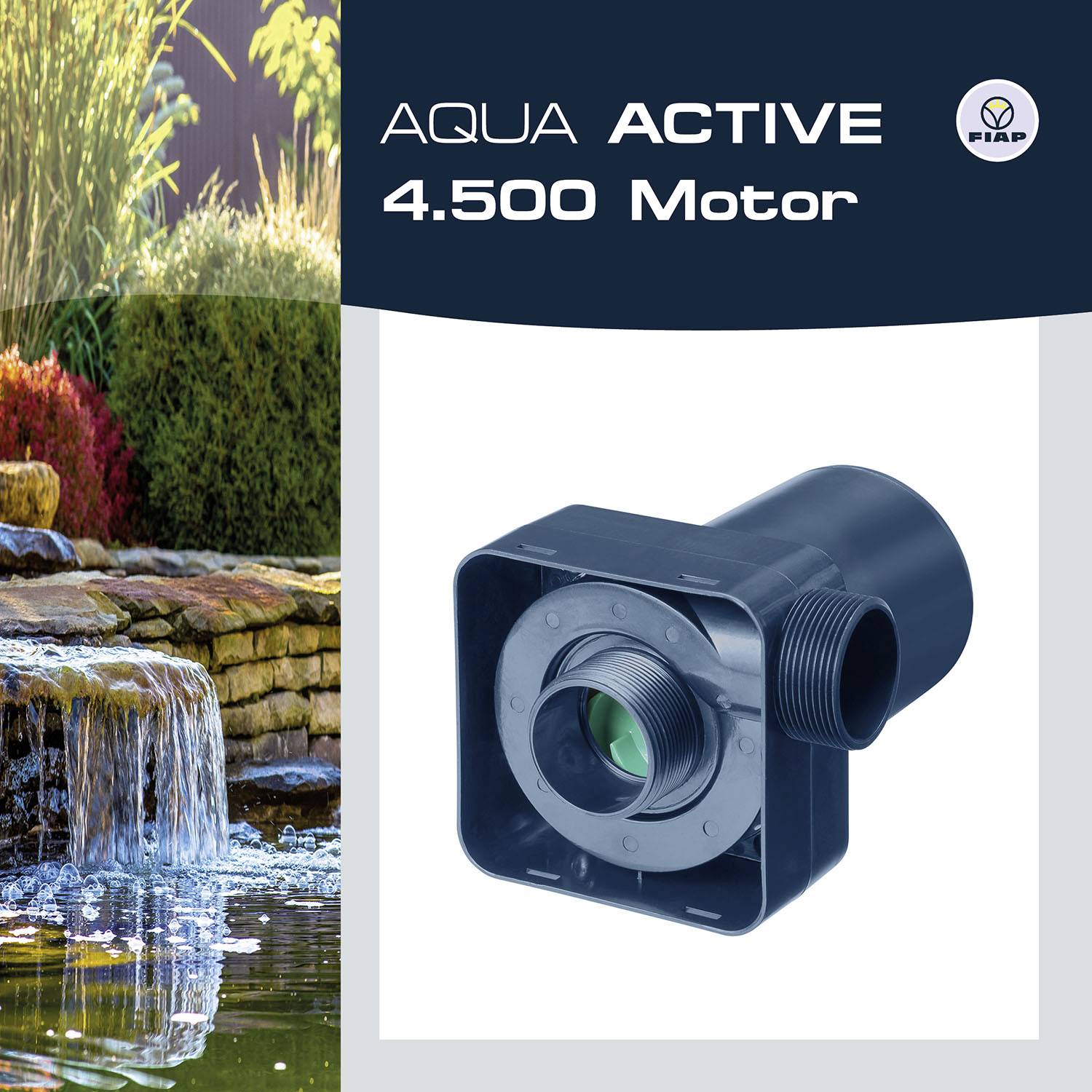 FIAP 2700-1 AQUA ACTIVE 4.500 Motor Teichpumpen-Motor 4500 l/h