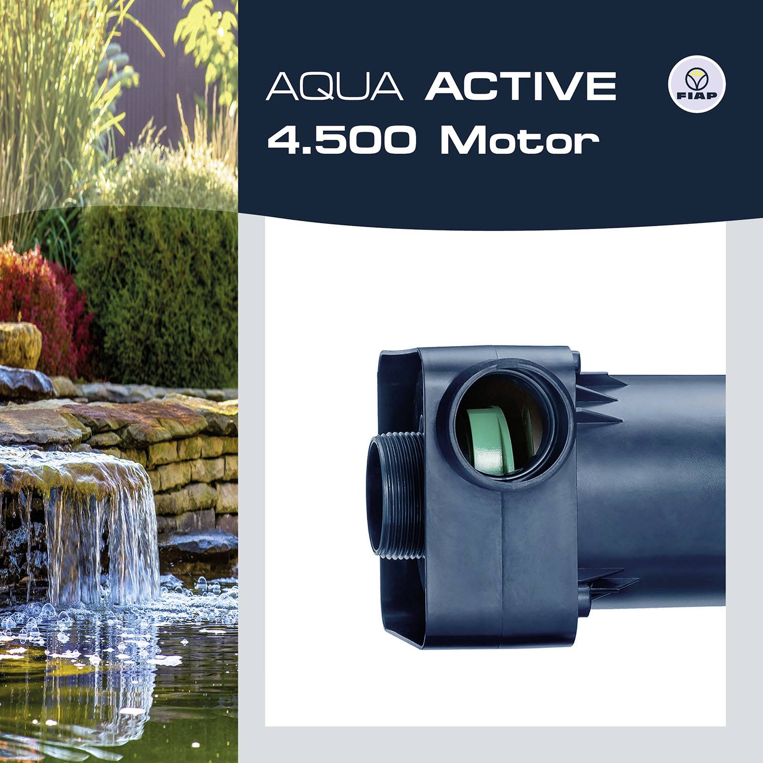 FIAP 2700-1 AQUA ACTIVE 4.500 Motor Teichpumpen-Motor 4500 l/h