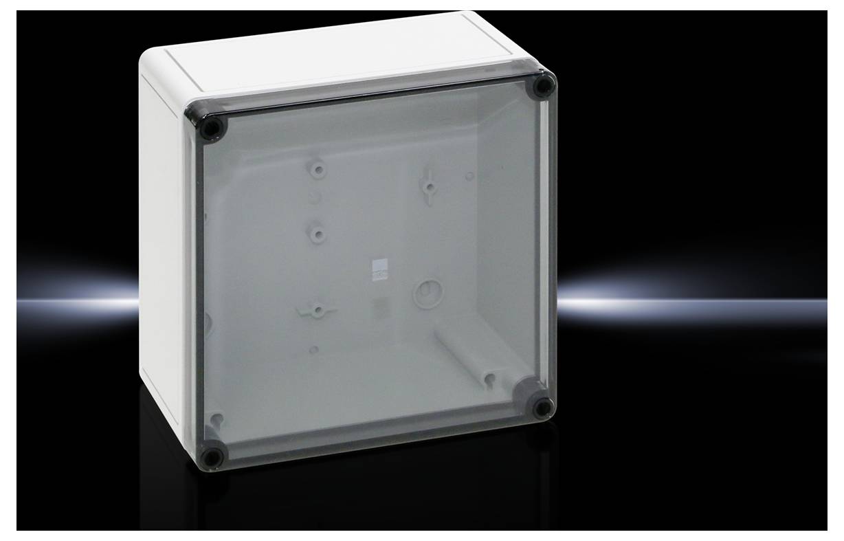 Rittal PK 9517.100 Installations-Gehäuse 182 x 180 x 90 Polycarbonat Lichtgrau (RAL 7035) 1 St.
